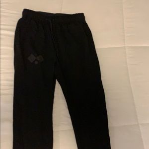 Black joggers